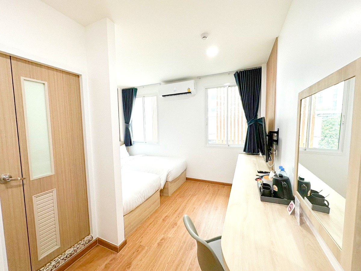 รูปภาพ ที่พักรายวันเปิดใหม่สไตล์โคซี่ ข้างรพ.ยันฮี ห้องสวย ปลอดภัย เดินทางสะดวก เพียง 180 m จากMRTบางอ้อ | อพาร์ทเม้นท์ หอพัก ที่พัก ห้องพัก - รูปที่ 21/36