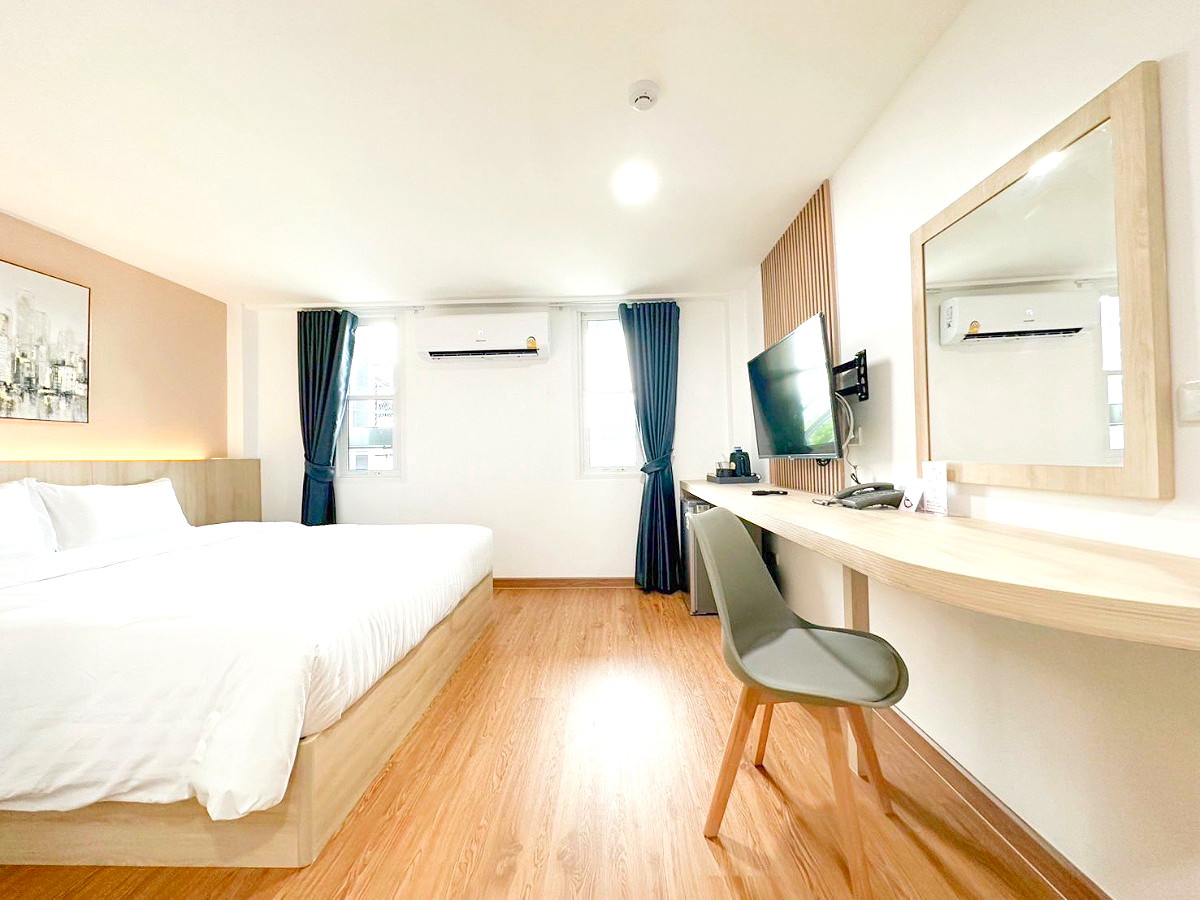 รูปภาพ ที่พักรายวันเปิดใหม่สไตล์โคซี่ ข้างรพ.ยันฮี ห้องสวย ปลอดภัย เดินทางสะดวก เพียง 180 m จากMRTบางอ้อ | อพาร์ทเม้นท์ หอพัก ที่พัก ห้องพัก - รูปที่ 2/36