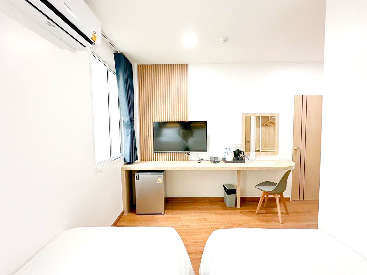 รูปภาพ ที่พักรายวันเปิดใหม่สไตล์โคซี่ ข้างรพ.ยันฮี ห้องสวย ปลอดภัย เดินทางสะดวก เพียง 180 m จากMRTบางอ้อ | อพาร์ทเม้นท์ หอพัก ที่พัก ห้องพัก - รูปที่ 25/36