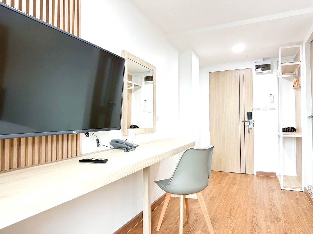 รูปภาพ ที่พักรายวันเปิดใหม่สไตล์โคซี่ ข้างรพ.ยันฮี ห้องสวย ปลอดภัย เดินทางสะดวก เพียง 180 m จากMRTบางอ้อ | อพาร์ทเม้นท์ หอพัก ที่พัก ห้องพัก - รูปที่ 10/36