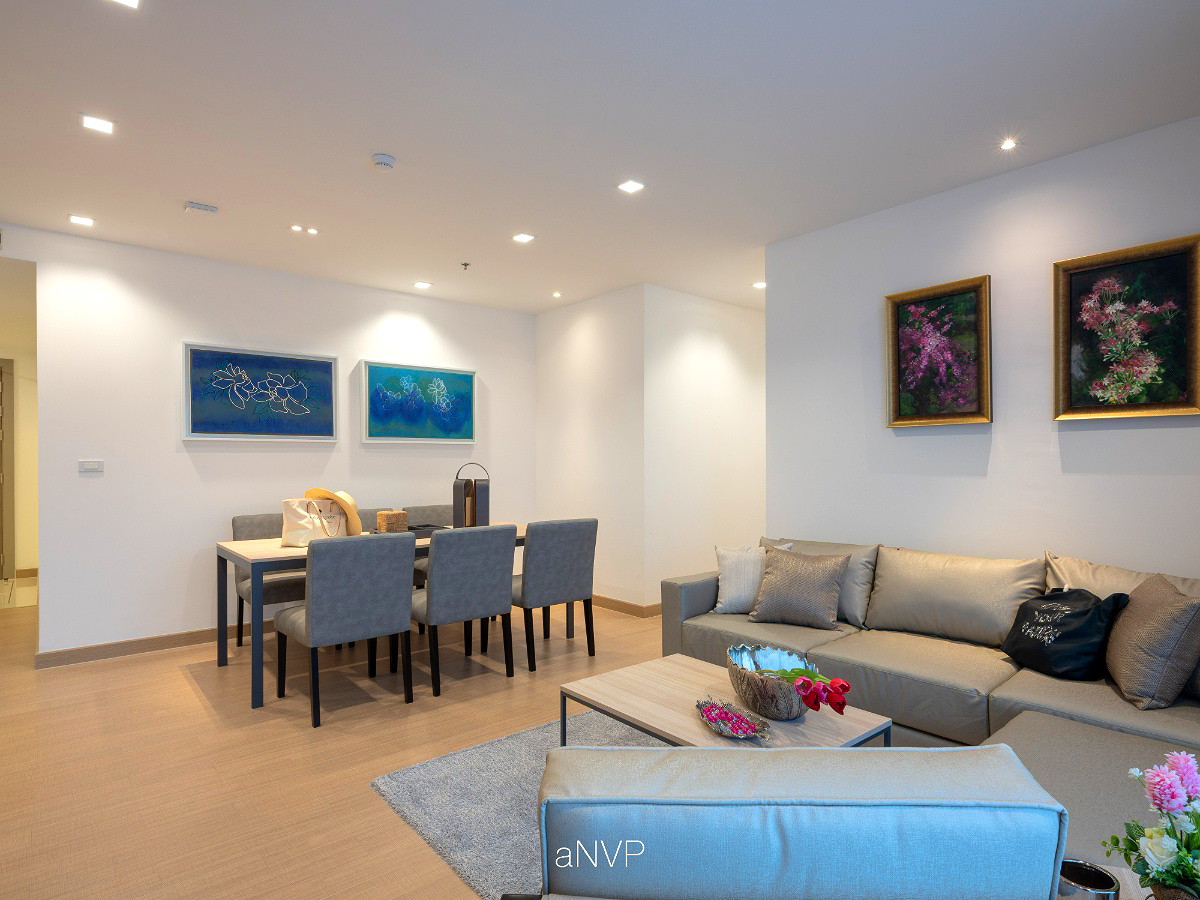 Pictures of Luxury sea-view apartment on Sukhumvit Road, Sriracha, spacious common areas and complete facilities 9/27