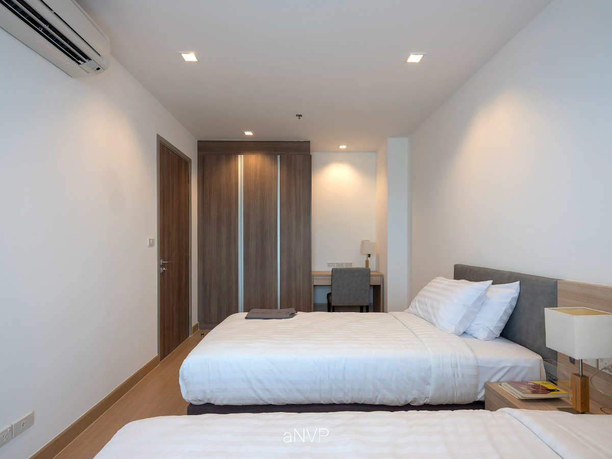 Pictures of Luxury sea-view apartment on Sukhumvit Road, Sriracha, spacious common areas and complete facilities 24/27