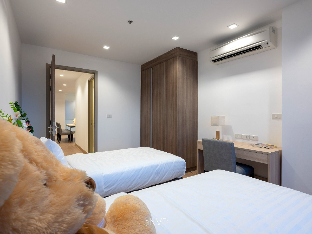 Pictures of Luxury sea-view apartment on Sukhumvit Road, Sriracha, spacious common areas and complete facilities 7/27