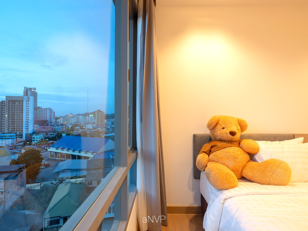 Pictures of Luxury sea-view apartment on Sukhumvit Road, Sriracha, spacious common areas and complete facilities 10/27