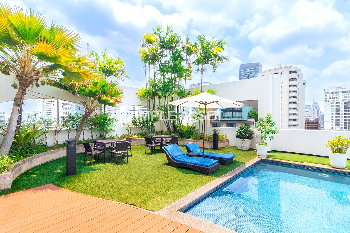Pictures of Luxury residence in center of Asoke, fully furnished with cleaning service and pet-friendly.  34/52