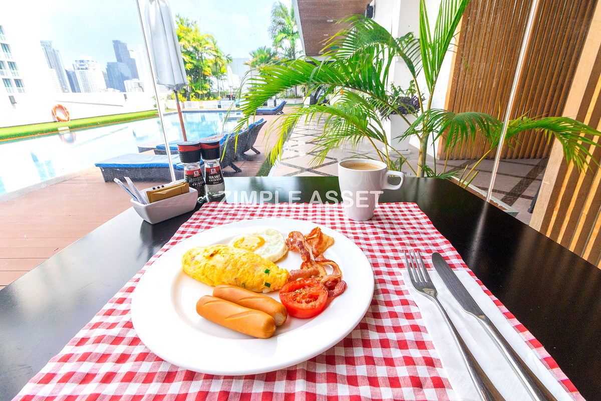 Pictures of Luxury residence in center of Asoke, fully furnished with cleaning service and pet-friendly.  44/52