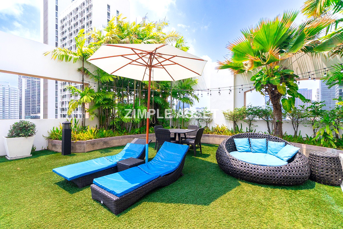 Pictures of Luxury residence in center of Asoke, fully furnished with cleaning service and pet-friendly.  38/52