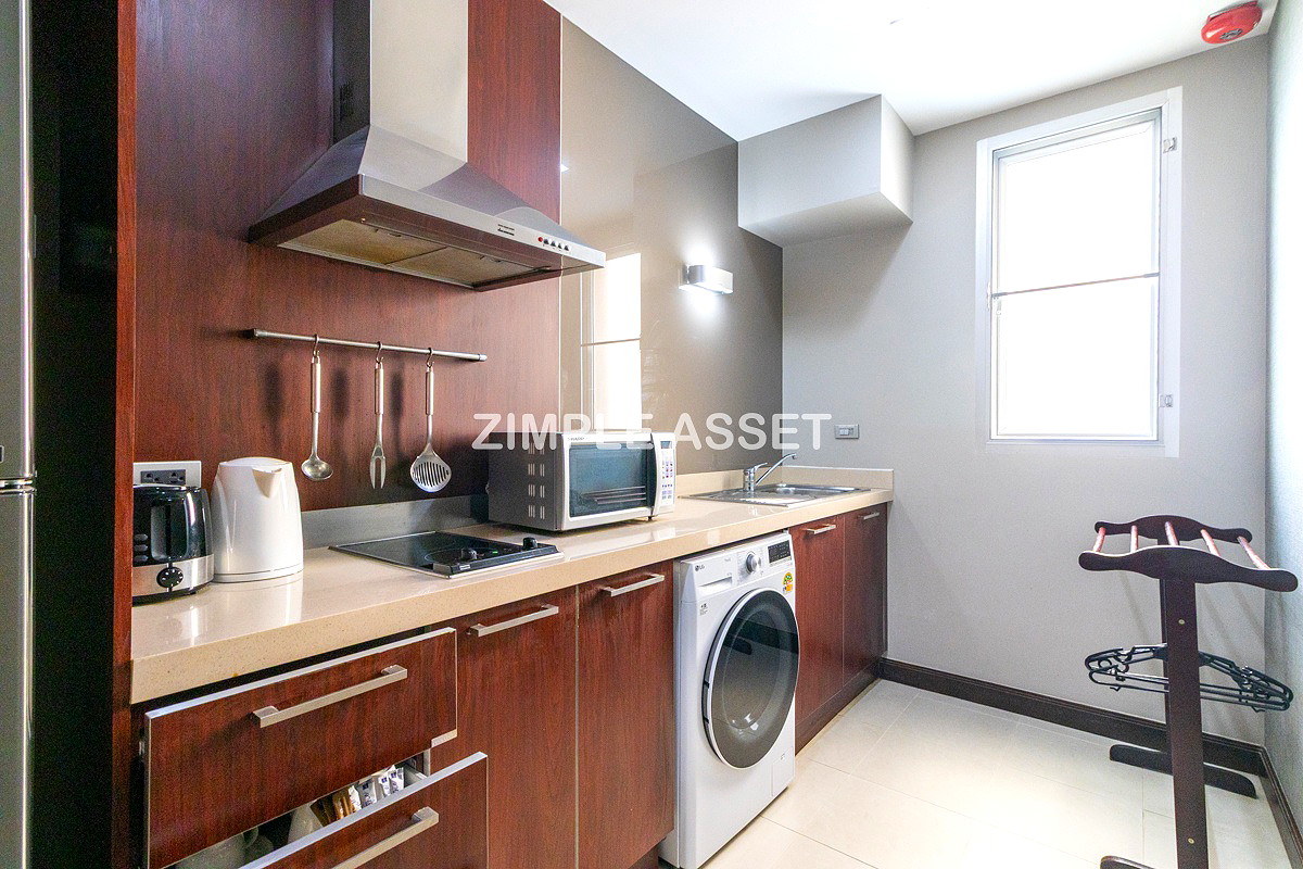Pictures of Luxury residence in center of Asoke, fully furnished with cleaning service and pet-friendly.  24/52