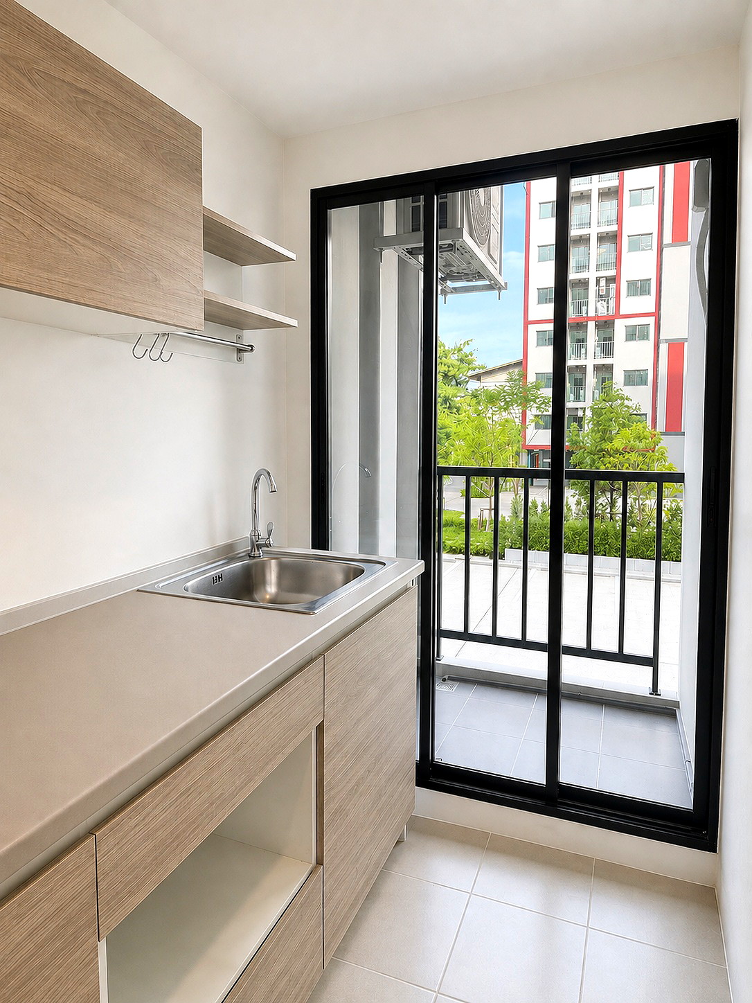 Pictures of Newly furnished room, conveniently located near BTS & MRT Samrong Station  just one stop to Siam.  6/15